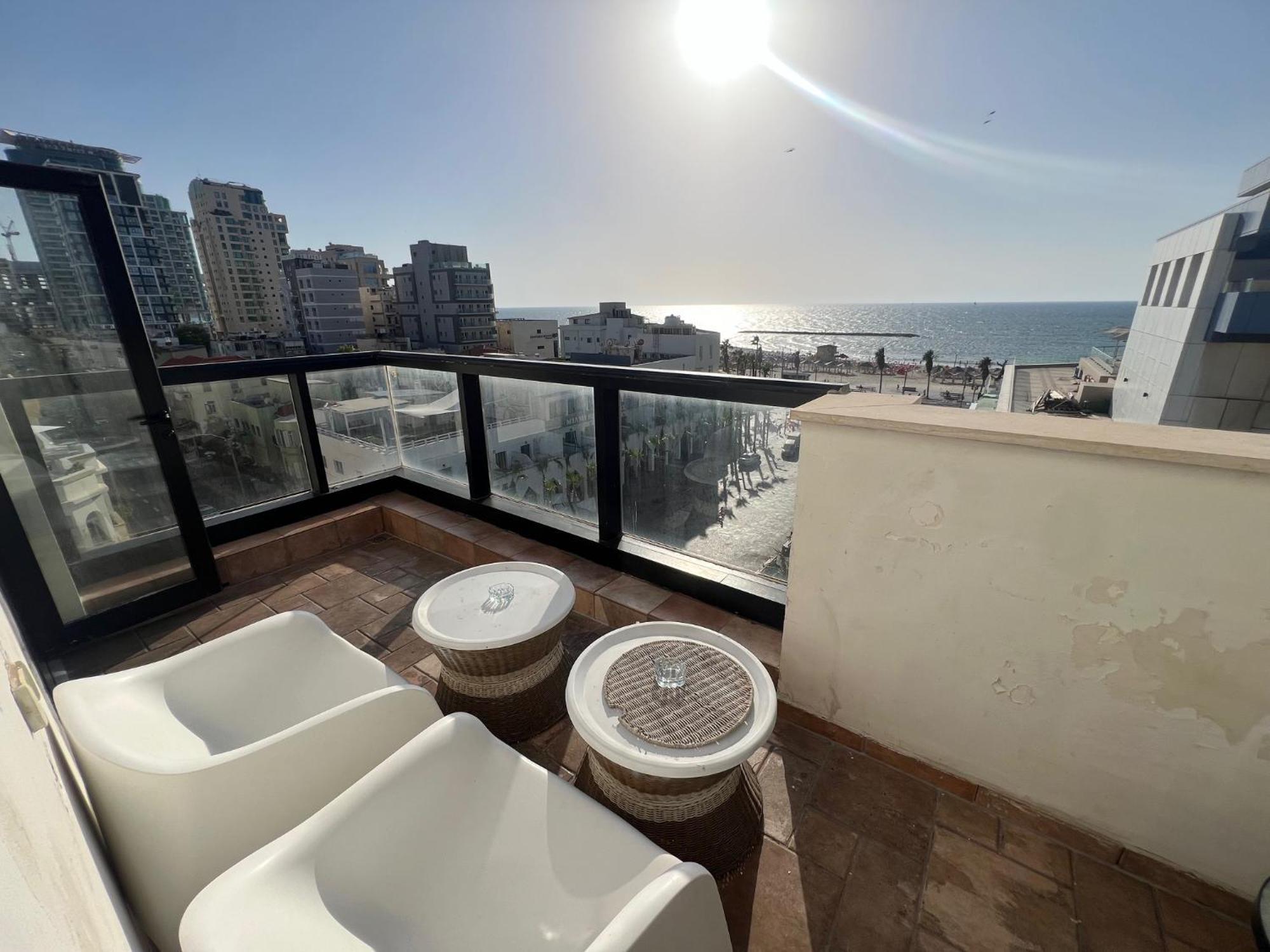 3Bedrooms Suite With Balcony And Shelter Yarkon15 Tel Aviv Bagian luar foto